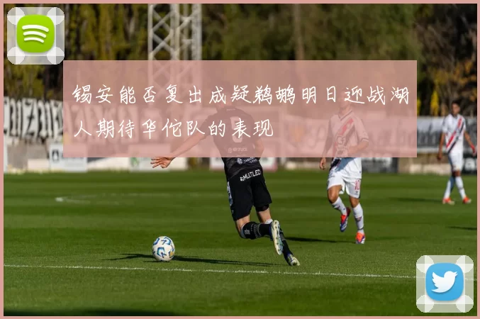 锡安能否复出成疑鹈鹕明日迎战湖人期待华佗队的表现
